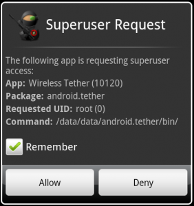 Superuser Request